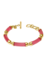 Julie Vos Amalfi Watermelon Bracelet