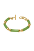 Julie Vos Amalfi Green Apple Bracelet
