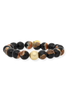 BudhaGirl Bianca Leopard Beaded Bracelet