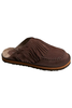 Free People Fallon Fringe Chocolate Suede Mules