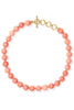 Julie Vos Portofino Melon Jade Beaded Necklace