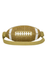 Extra Point Gold Pave Football Bag