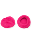 Keep Warm Dark Pink Faux Fur Round Winter Beret Hat