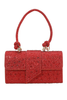 Heart Of Fire Red Rhinestone Bag
