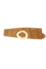 Blakely Tan Faux Suede Belt