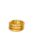 BudhaGirl Aura Gold All Weather Set of 3 Rings