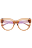 Freyrs Charlotte Blue Light Brown Reader Glasses