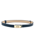 Reese Navy Thin Belt