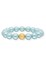 BudhaGirl Mala Celeste Pearl Beaded Bracelet