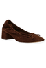 Steve Madden Coretta Brown Suede Heels