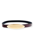 Hillary Gold and Burgundy Oval Shaped Buckle Belt