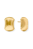 Julie Vos Cannes Gold Stud Earrings