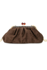 Taylor Chocolate Clutch Handbag
