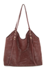 Abby Burgundy Tote Bag