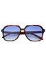Freyrs Spencer Tortoise Blue Aviator Sunglasses