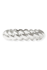 Julie Vos Ravello Silver Statement Hinge Bracelet