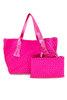 Gunner Fuchsia Woven Tote Bag