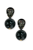 Dew & Dusk Black Drop Earrings