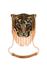 Tiger Beaded Crossbody