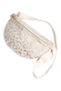 From The Start Silver Leopard Crossbody Bag