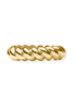 Julie Vos Ravello Gold Statement Hinge Bangle Bracelet