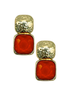 Trina Red and Gold Earrings