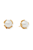 Julie Vos Penelope Large Pearl Stud Earrings