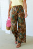 Sanctuary Linen Marine Vintage Ivy Wide Leg Pant