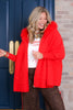 MITCHIE'S Aimee Red Fox Fur Poncho