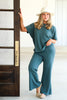 Special Feeling Ash Jade Wide Leg Pant Set