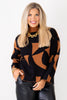 Tribal Bran Long Sleeve Mock Neck Sweater