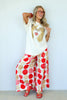 Partners In Crime Cheetah Ivory Short Sleeve Tee