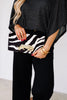 TWT x Garland Bags Zebra Print Gold Leopard Clutch