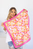 Trusting You Pink Floral Scarf