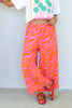 Kelsi Pull On Cropped Tangerine Pant