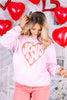 Love Like Jesus Baby Pink Long Sleeve Sweatshirt