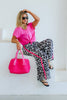 Take Your Turn Cream Leopard Wide Leg Pant