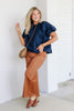 Meredith Ink Short Sleeve Top