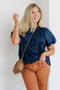 Meredith Ink Short Sleeve Top
