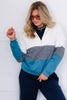 Ada Mix Navy Long Sleeve Sweatshirt