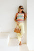 Dear John Amora Riviera Stripe Sleeveless Top