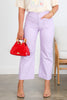 Looking Lovely Cropped Lavender Pant