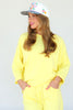 Way Back Home Yellow Long Sleeve Top