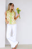 Kelsey Lime Sleeveless Top