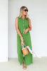 Millie Matcha Wide Leg Pant