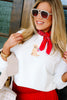 American Puppy White Long Sleeve Sweatshirt