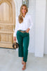 Emily McCarthy Classic White Oxford Long Sleeve Blouse