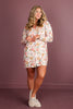 DOORBUSTER TWT® Floral Long Sleeve Button Up Nightshirt
