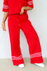 Love Note Red Wide Leg Pant