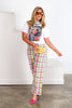Daydream In The Meadow Checkered Wide Leg Trouser